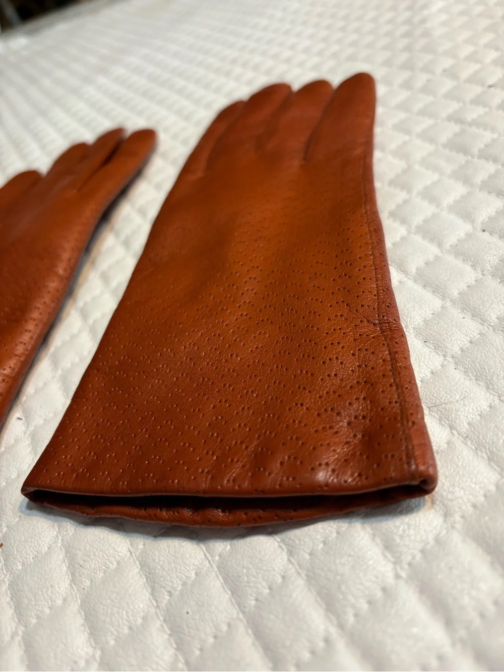 Vintage Leather Driving Gloves size 6.5